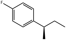 Benzene, 1-fluoro-4-[(1R)-1-methylpropyl]- (9CI) 结构式