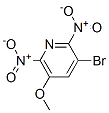 3-BROMO-2,6-BISNITRO-5-METHOXYPYRIDINE 结构式