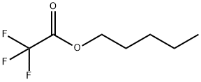 Acetic acid, 2,2,2-trifluoro-, pentyl ester 结构式