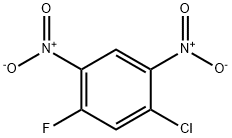 1-氯-5-氟-2,4-二硝基苯 结构式