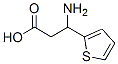 3-氨基-3-(2-噻吩基)丙酸 结构式