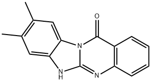 Benzimidazo(2,1-b)quinazolin-12(6H)-one, 8,9-dimethyl- 结构式