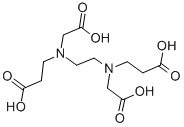 乙二胺-N,N'-二乙酸基-N,N'-二丙酸 结构式