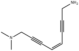 4-Octene-2,6-diyne-1,8-diamine,N,N-dimethyl-,(4Z)-(9CI) 结构式