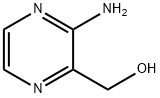 3-氨基-2-吡嗪甲醇 结构式