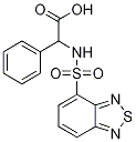 [(2,1,3-苯并噻二唑-4-基磺酰基)氨基](苯基)乙酸 结构式