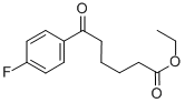 ETHYL-6-(4-FLUOROPHENYL)-6-OXOHEXANOATE 结构式