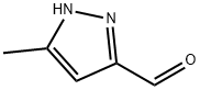 5-methyl-1H-pyrazole-3-carbaldehyde 结构式