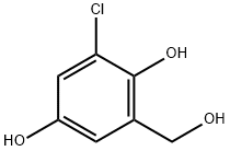 化合物 3-CHLOROGENTISYL ALCOHOL 结构式