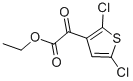 2-(2,5-二氯噻吩-3-基)-2-氧代乙酸乙酯 结构式
