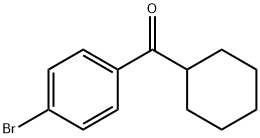 (4-溴苯基)(环己基)甲酮 结构式