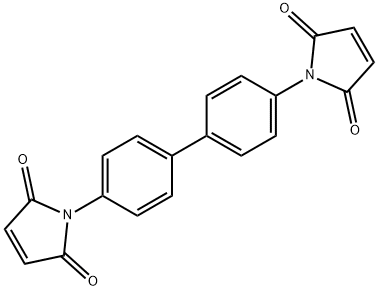 4,4'-二(马来酰亚胺基)-1,1'-联苯 结构式