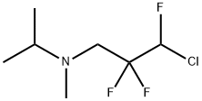 3-Chloro-2,2,3-trifluoro-N-methyl-N-(1-methylethyl)-1-propanamine 结构式