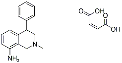 诺米芬新马来酸盐 结构式