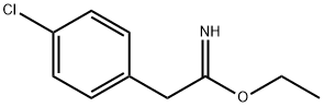 2-(4-CHLORO-PHENYL)-ACETIMIDIC ACID ETHYL ESTER 结构式