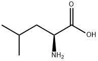 DL-亮氨酸 结构式