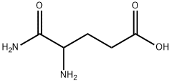 H-DL-GLU-NH2 结构式