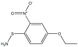 Benzenesulfenamide, 4-ethoxy-2-nitro- (9CI) 结构式