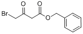 BENZYL 4-BROMO-3-OXOBUTANOATE 结构式