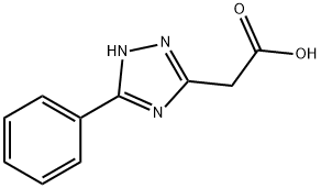 (5-PHENYL-4H-[1,2,4]TRIAZOL-3-YL)-ACETIC ACID 结构式