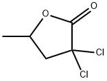 3,3-dichlorodihydro-5-methylfuran-2(3H)-one 结构式