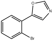 5-(2-溴苯基)1,3-恶唑 结构式