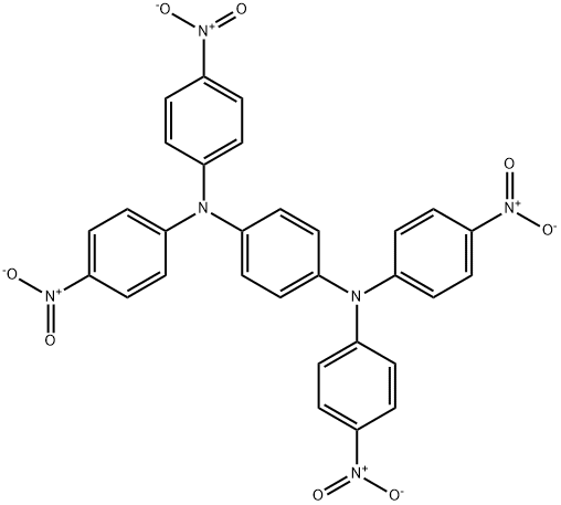 N,N,N',N'-四(对硝基苯基)对苯二胺 结构式