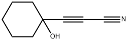 2-Propynenitrile, 3-(1-hydroxycyclohexyl)- (9CI) 结构式