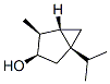 [1R(1alpha,3alpha,4alpha,5alpha)]-4-methyl-1-(1-methylethyl)bicyclo[3.1.0]hexan-3-ol 结构式