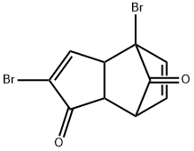 4,7-dibromotricyclo[5.2.1.0~2,6~]deca-4,8-diene-3,10-dione 结构式