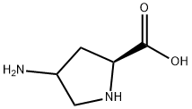 4-氨基吡咯烷-2-羧酸 结构式