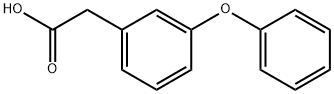 3-苯氧基苯乙酸 结构式