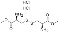 L-胱氨酸二甲酯二盐酸盐 结构式