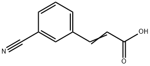 3-氰基肉桂酸 结构式