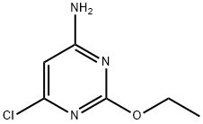 6-氯-2-乙氧基-4-氨基嘧啶 结构式
