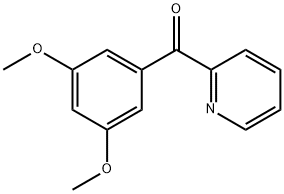 2-(3,5-DIMETHOXYBENZOYL)PYRIDINE 结构式