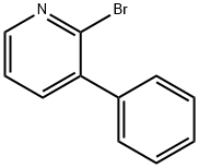 2-溴-3-苯基吡啶 结构式
