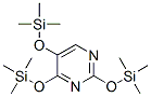 2,4,5-Tris[(trimethylsilyl)oxy]pyrimidine 结构式