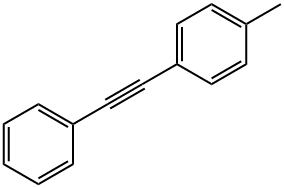 1-甲基-4-苯基乙炔苯 结构式