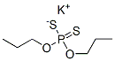 potassium O,O-dipropyl dithiophosphate  结构式