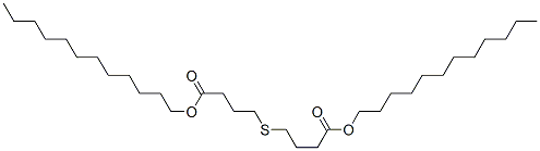 4,4'-Thiobisbutyric acid didodecyl ester 结构式