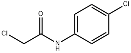 N-(4-氯苯基)-2-氯乙酰胺 结构式