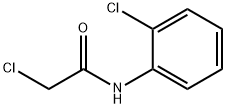 N1-(2-氯苯基)-2-氯乙酰胺 结构式