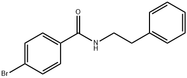 BenzaMide, 4-broMo-N-(2-phenylethyl)- 结构式