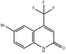 6-溴-4-(三氟甲基)喹啉-2(1H)-酮 结构式