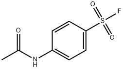 4-乙酰氨基苯磺酰氟 结构式