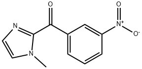 (1-甲基-2-咪唑)-(3-硝基苯基)甲酮 结构式