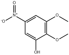 2,3-二甲氧基-5-硝基苯酚 结构式