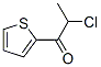 1-Propanone, 2-chloro-1-(2-thienyl)- (9CI) 结构式