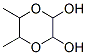 5,6-Dimethyl-1,4-dioxane-2,3-diol 结构式